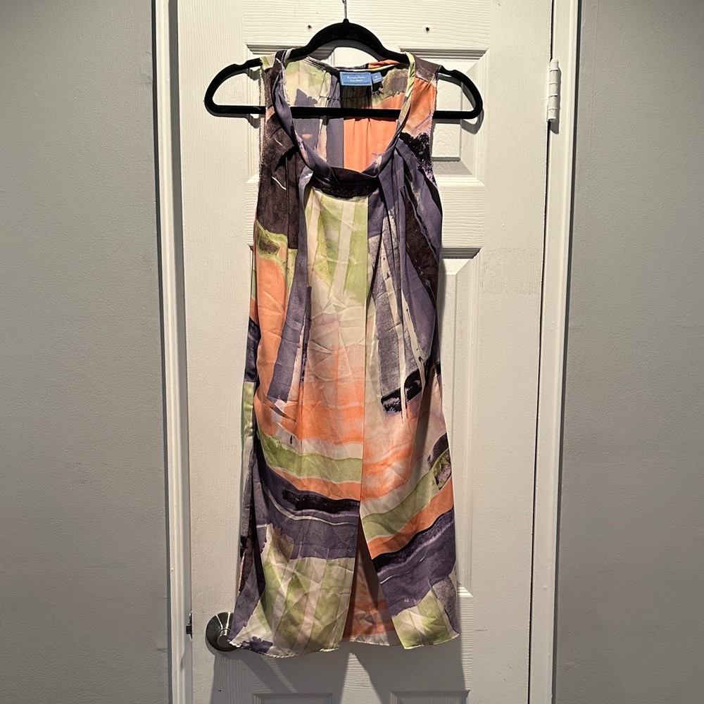 Multicolor Sleeveless Dress